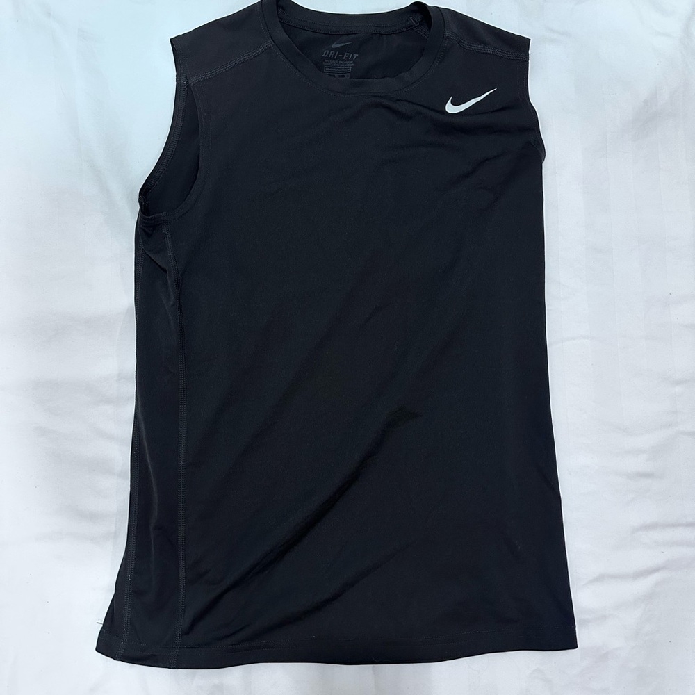 Nike Black Sleeveless Sports Top